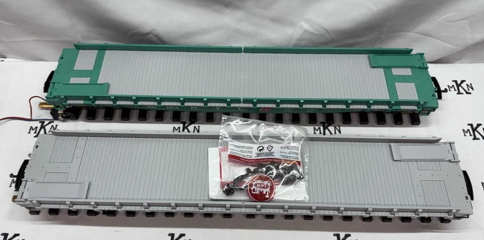 LGB 41540 New York Central NYC Long Flat Cars Brand New G Scale - Image 2 of 4