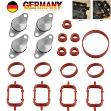 DRALLKLAPPEN MIT DICHTUNG STÜTZRINGE-ANSAUGBRÜCKE 4*22MM BMW E46 90 91 39 60 M47
