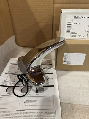 Sloan Optima ETF-600  Electronic Bathroom Sensor Faucet