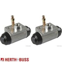 2X Radbremszylinder Herth+Buss Jakoparts J3232097 2 Bremszylinder Set