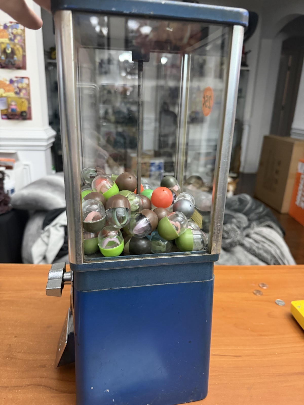 1960's Oak vista monsters Horror gumball Machine with Key Mancave