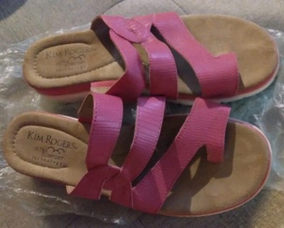 Pink Sandals Kim Rogers Size 7