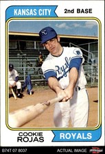 1974 Topps #278 Cookie Rojas Royals 4 - VG/EX