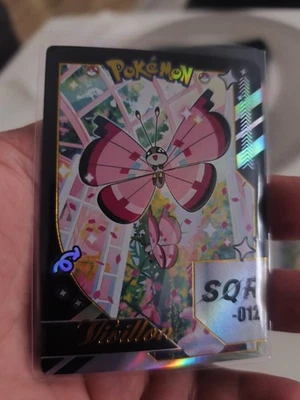 Pokemon CCG Vivillon SQR Custom CCG Karte In Top Zustand China CCG Card - Bild 1 von 2
