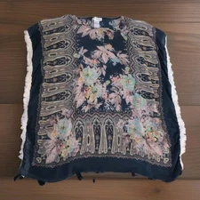 Pool To Party by Subtle Luxury Anthropologie Beach CoverUp Tunic Kimono OS