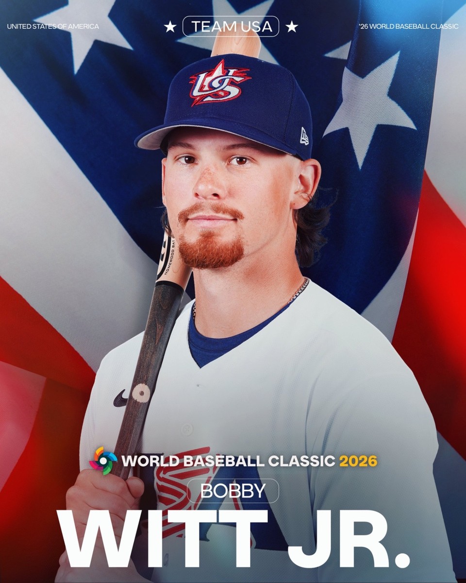bobby witt jr. 8x10 photo Kansas City Royals 2026 WBC world