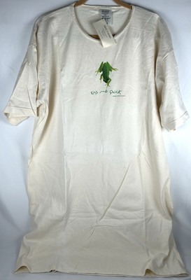 Vintage 1997 Plant The Earth Frog Kiss Me Quick Diana Hanson T Shirt One Size US