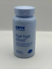 Love Wellness Bye Bye Bloat Digestive Enzymes Bloating Relief - Exp 07/2027