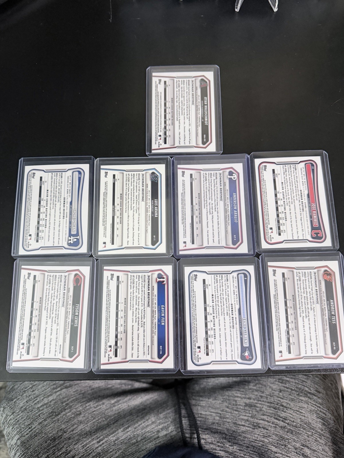 2026 Bowman Numbered Lot Ohtani /250 Waldschmidt Auto view 2
