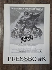 Original 1980 The Empire Strikes Back Pressbook Star Wars Collectible. See Notes