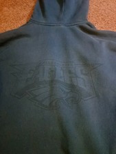 Vintage Philadelphia Eagles Pullover Hooded Sweatshirt XL 3 Pockets NFL Football