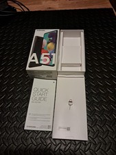 Samsung A51 Box Packaging Manual Only