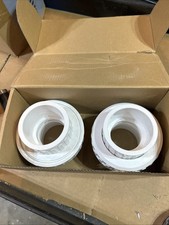 2- 2" PVC Union Pipe Fitting, 2" PVC Slip Union Coupling Adapter 2 Pieces