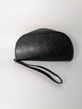 Oakley Sunglasses Case Zip Around Black Leather Soft Shell With Strap