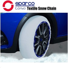 New Sparco Snow Socks White Alternative To Tire Chainstire Size 25530r18