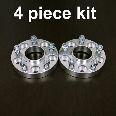 4pc 25mm (1'') Hubcentric 5x114.3 Wheel Spacers | 60.1 12x1.5 | for Lexus Toyota