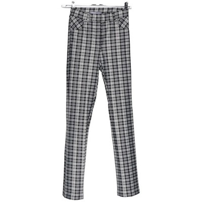 Deborah, Hose, Größe: 34, [NEW], Schwarz/Weiß, Elasthan/Polyamid/Polyester #PzS