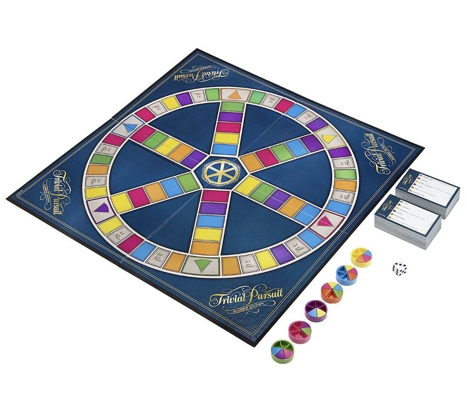 HASBRO GAMING Trivial Pursuit Game, Classic Edition POSTED FREE TODAY - Image 4 of 4