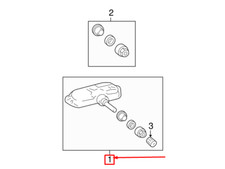 LEXUS GX J120 Reifendrucksensor 4260733011 42607-33011 NEU ORIGINAL