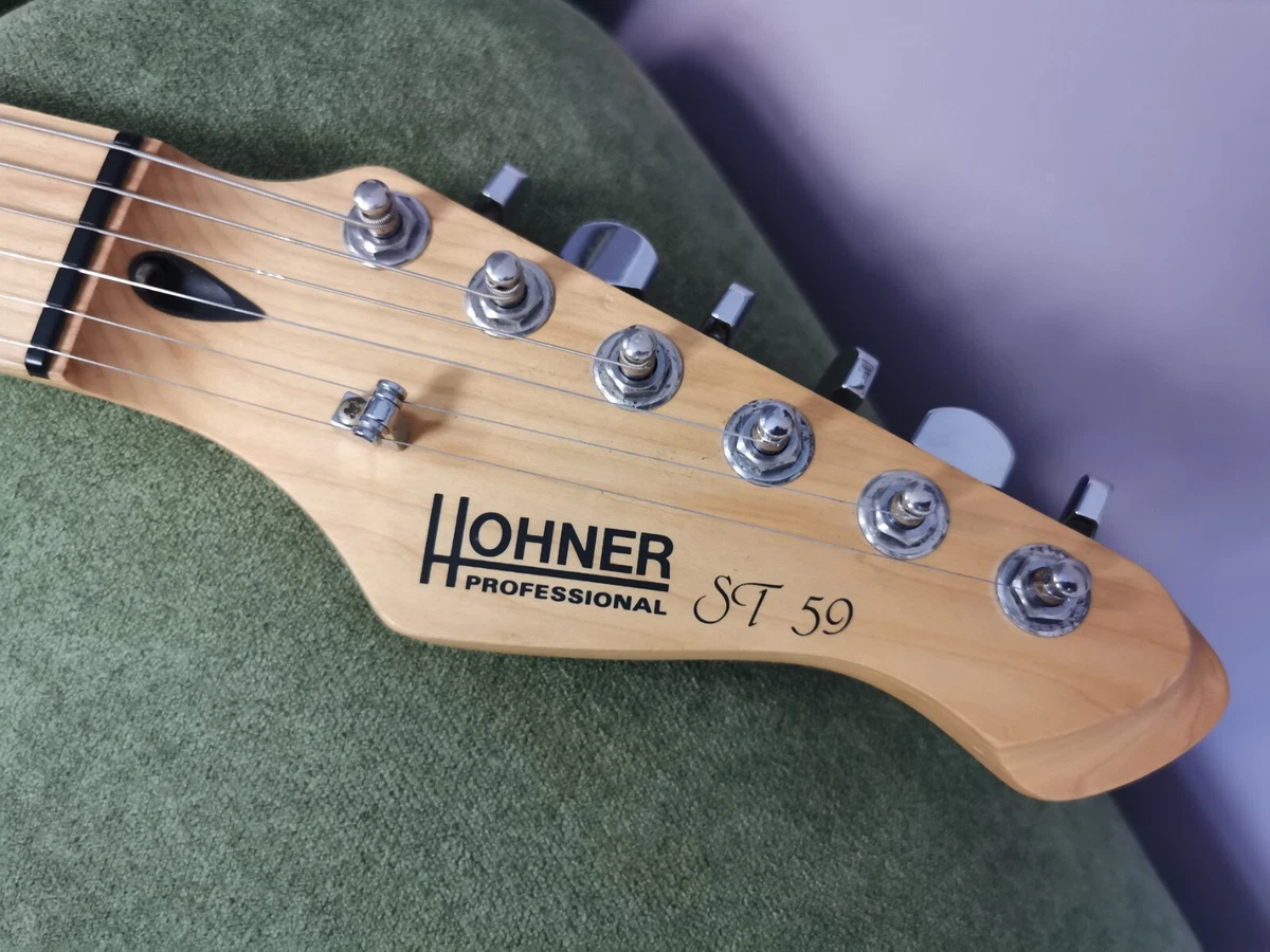HOHNER ST 59 Professional Vintage Stratocaster Electric Guitar BESTZUSTAND RAR