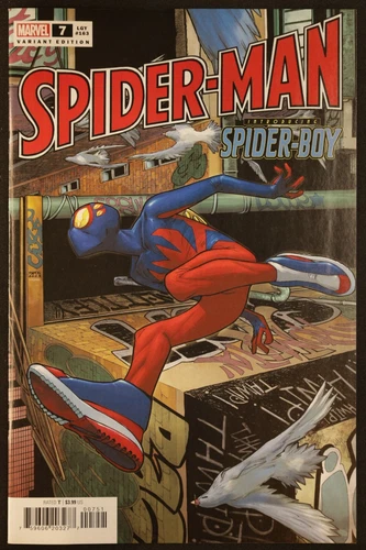 SPIDER-MAN # 7 RAMOS SPOILER VARIANT 1st App Spider-Boy 2023