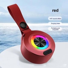 New Portable Waterproof Home Outdoor Radio Colorful Light Mini Audio Speaker