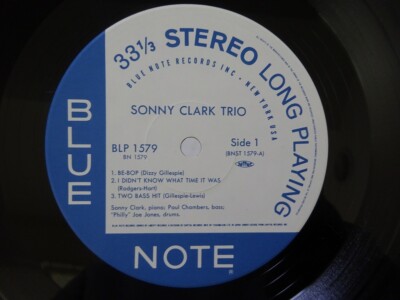 Sonny Clark Trio Blue Note BN 1579 Japan VINYL LP OBI | eBay