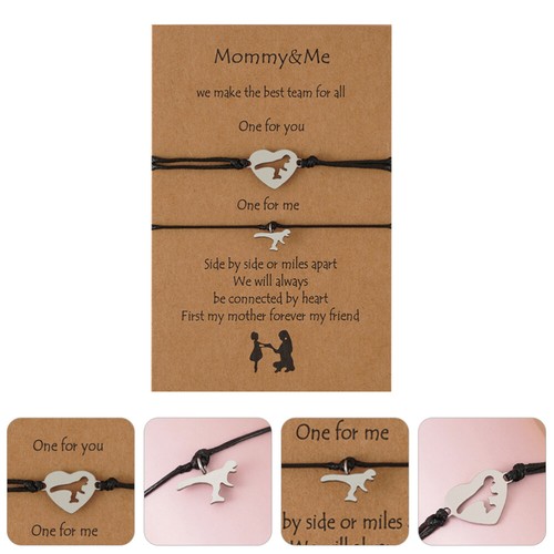 Armband-Set Mutter Tochter Passende Armbänder Muttertag Fräulein Eltern-Kind - Bild 9 von 12