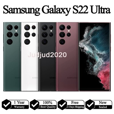 New Samsung Galaxy S22 Ultra 5G 128GB/ 256G SM-S908 GSM CDMA Factory Unlocked