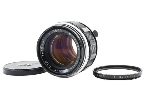 ★美品★ オリンパス G.zuiko Auto-s 40mm f1.4#1237 OLYMPUS G.Zuiko Auto-S 40mm F1.4 Standard MF Lens Near Mint Used