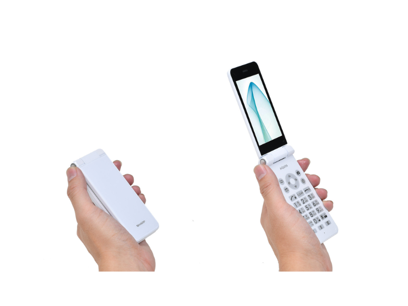 SHARP AQUOS KEITAI WHITE SH-N01 Android Flip Phone Unlocked 601SH