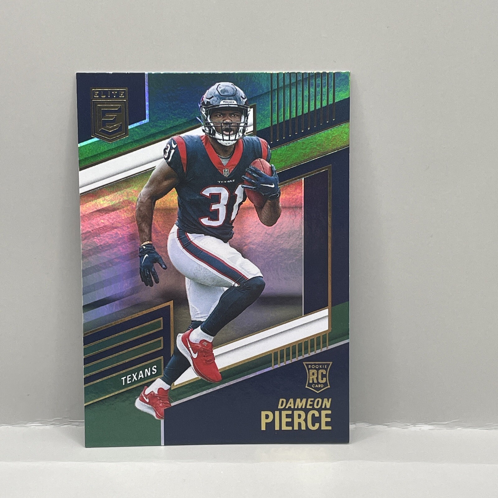 2022 Panini Donruss Elite - Rookies Green #161 Dameon Pierce  TEXANS (RC)