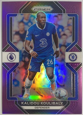 2022-23 Prizm Premier League Purple /49 #113 Kalidou Koulibaly - Chelsea FC