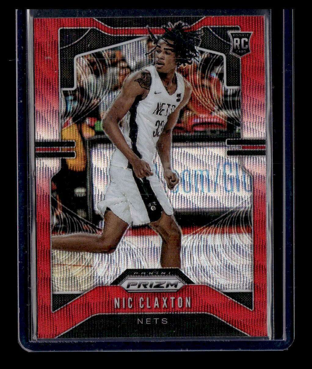 Nicolas Claxton 2019-20 Panini Prizm Ruby Wave Prizm #292 RC