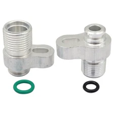 Swap A/C Compressor adapter Fittings for 10S17F & 10S20F Kit