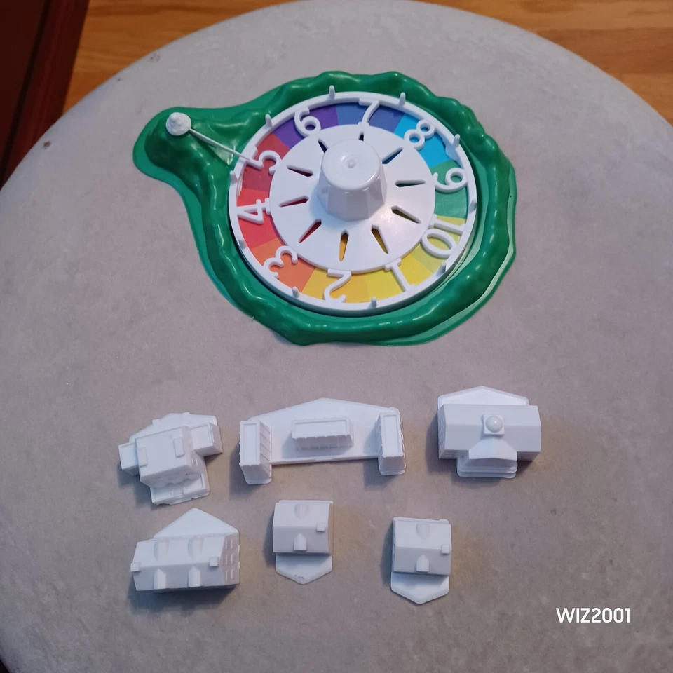 1982 Game Of Life Replacement Wheel 6x Building  Money Insurance Stock Card Etc - Image 2 of 4