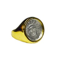 Click here for more details on 14K Yellow Gold Mens 19.5MM...