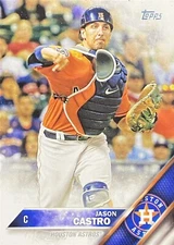 2016 Topps Series Two #408 Jason Castro Houston Astros Baseball Card