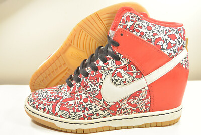 NIKE 2011 DUNK SKY HI LIBERTY SPORT RED WEDGE VINTAGE FORCE AIR PRESTO  RIFT