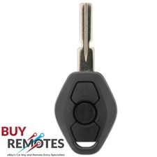 BMW 3 Button Replacement Car Key HU58 Blade for E38 E39 E46 E60 E61 E63 E64 E81