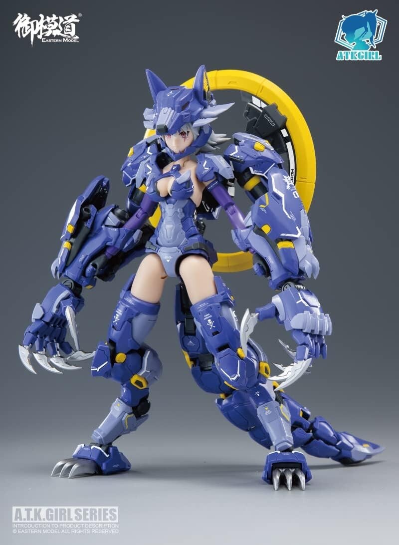 2体セット！A.T.K.GIRLフェンリル 白　御模道EASTERN MODEL Eastern Model A.T.K.Girl Fenrir mechanical girl 1/12 PVC ABS Model