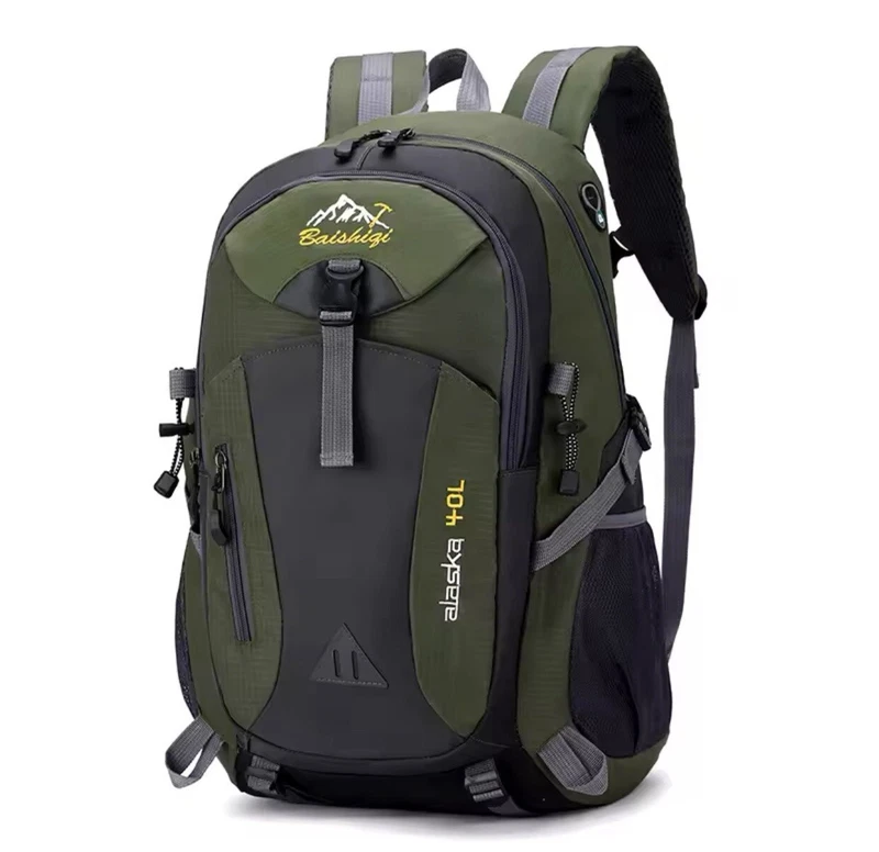 Waterproof Nylon Outdoor Hiking Backpack Unisex
