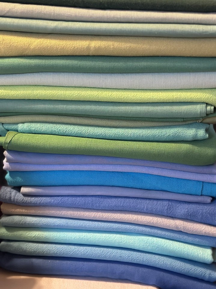 Estate Sale Lot of 200 + Vintage Fabrics FEEDSACK FLOURSACK QUILT ING