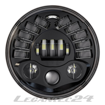 JW Speaker 8790 Adaptive 2 LED Scheinwerfer 7'' Schwarz Kurvenlicht E-geprüft neu