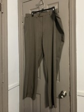 Chaps Men's Dress Pants 42 W X 32 L Slacks Flat Front