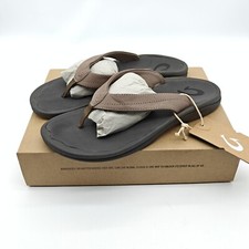OluKai Women's Ohana 20110-WM4E Brown Flip Flop Beach Sandals New SZ 6/7/8/9