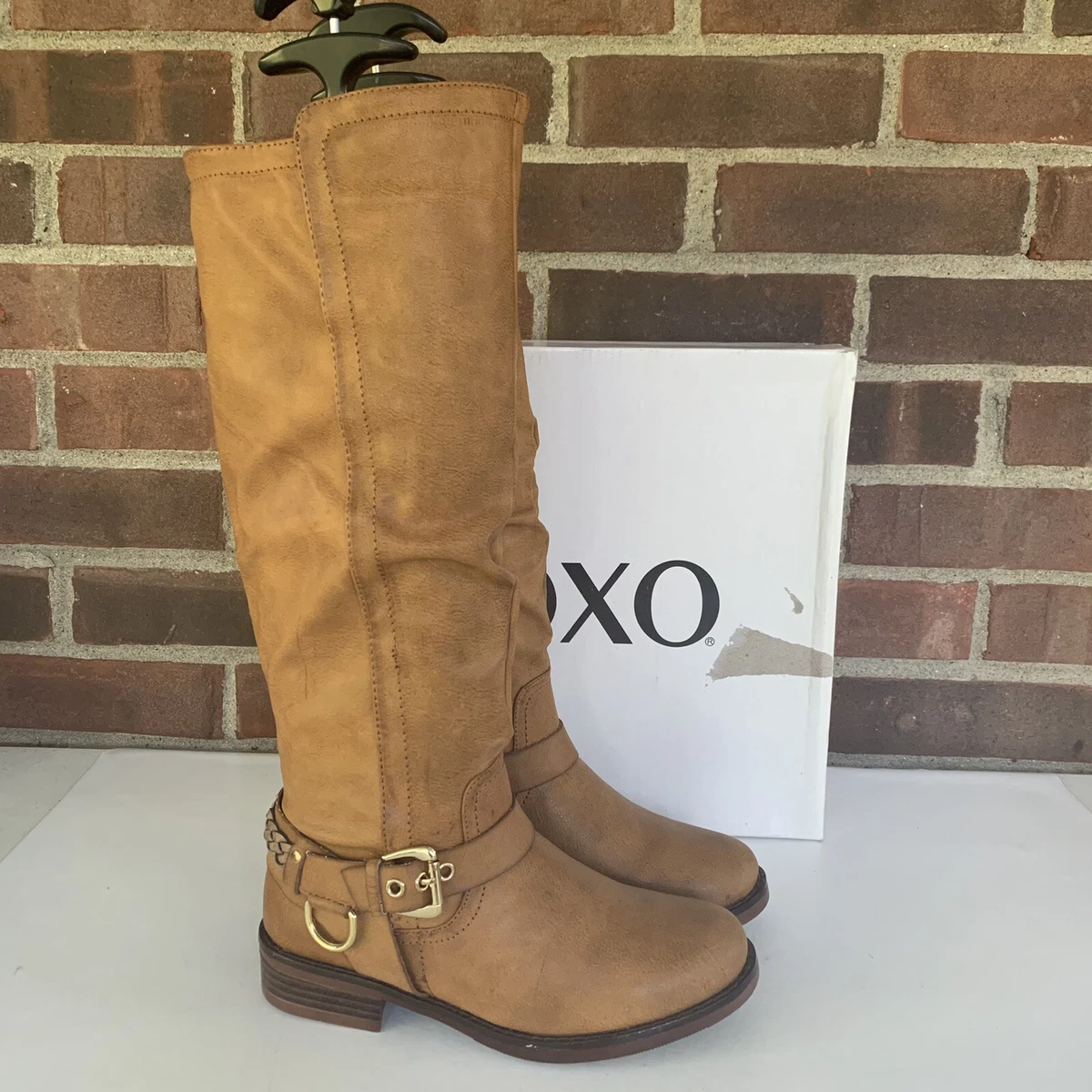 Xoxo mauricia tall best sale boots