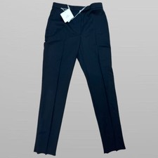 Hermes Wool Elastane Women's Pantalon Fitte Pants Made In France Size EU 34