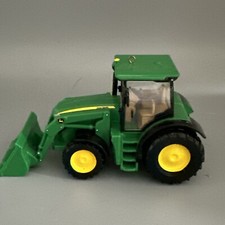 Kurt Adler John Deere Tractor Ornament 3" x 5"-Farm-Loader-truck-bucket-shovel