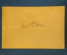 Hans Liska Skizzenbuch Ausgabe in kroatisch von 1942 im Softcover